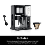 Ninja Hot & Iced XL Coffee Maker with Rapid Cold Brew, Black, CM371