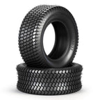 24x9.50-12 Lawn Mower Tires, 4 Ply Tubeless, Set of 2