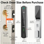 EIYSIE WiFi Smart Lock for Front Door, 6-in-1 Keyless Deadbolt, No Camera