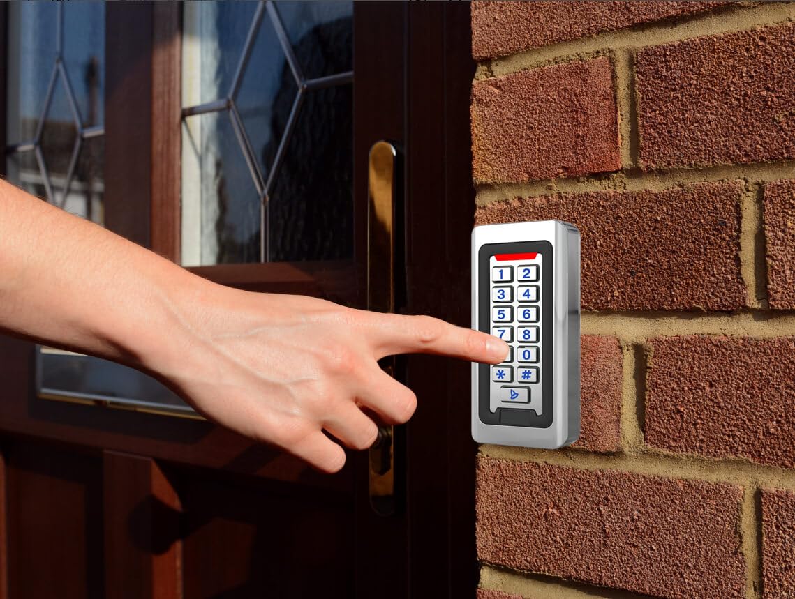 Tuya App Smart Door Access Control Kit 1200lbs Magnetic Lock Remote Unlock