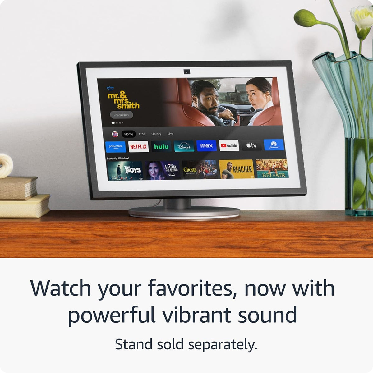 Echo Show 15 (newest model) bundle with Alexa Emergency Assist (annual auto-renewal subscription)