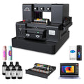 RAINBOWDGT A3 UV Printer Machine,5760x2880 DPI,Bottle Holder & Stickers