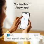 eufy Security Smart Lock Front Door Lever Set, Keyless Entry Deadbolt