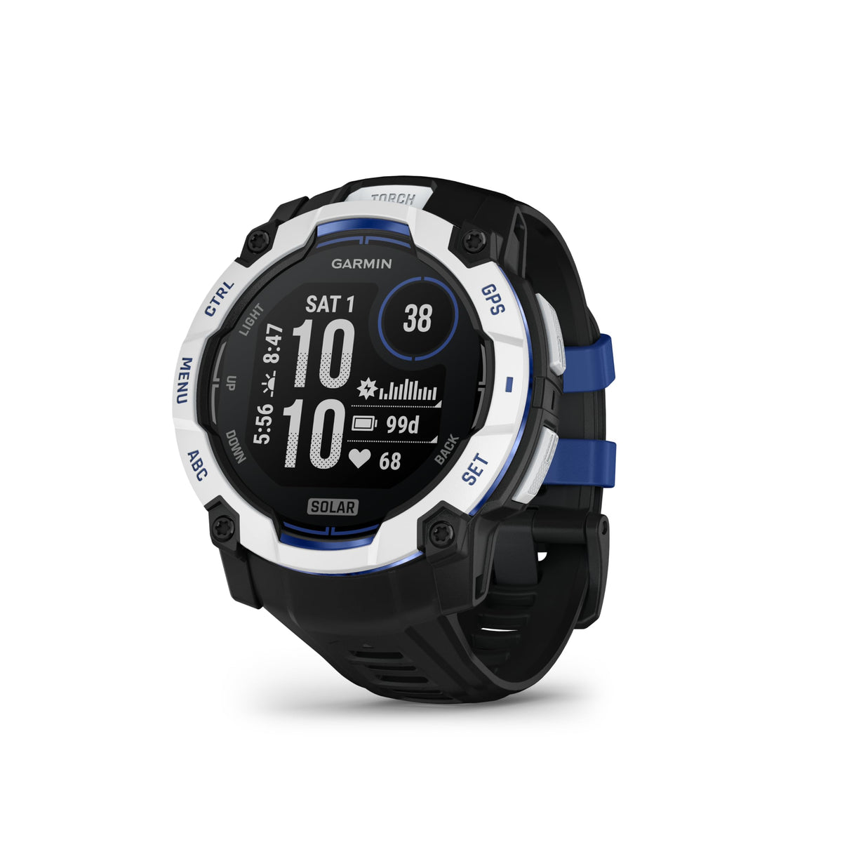Garmin Instinct® 3 AMOLED, Rugged GPS Smartwatch, 45mm, Black