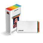 Polaroid Hi-Print + Paper Bundle - 2nd Generation Bluetooth Connected 2x3 Pocket Photo Dye-Sub Printer - White Printer + 40 Photos (6438)