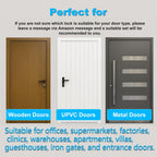 WiFi TUYA Complete Security Access System Kit with Waterproof RFID Touch Keypad Door Lock, Smart Remote Door Opener, App，600-Pound Electric Magnetic Lock + ZL, Metal Sensor Switch, Doorbel