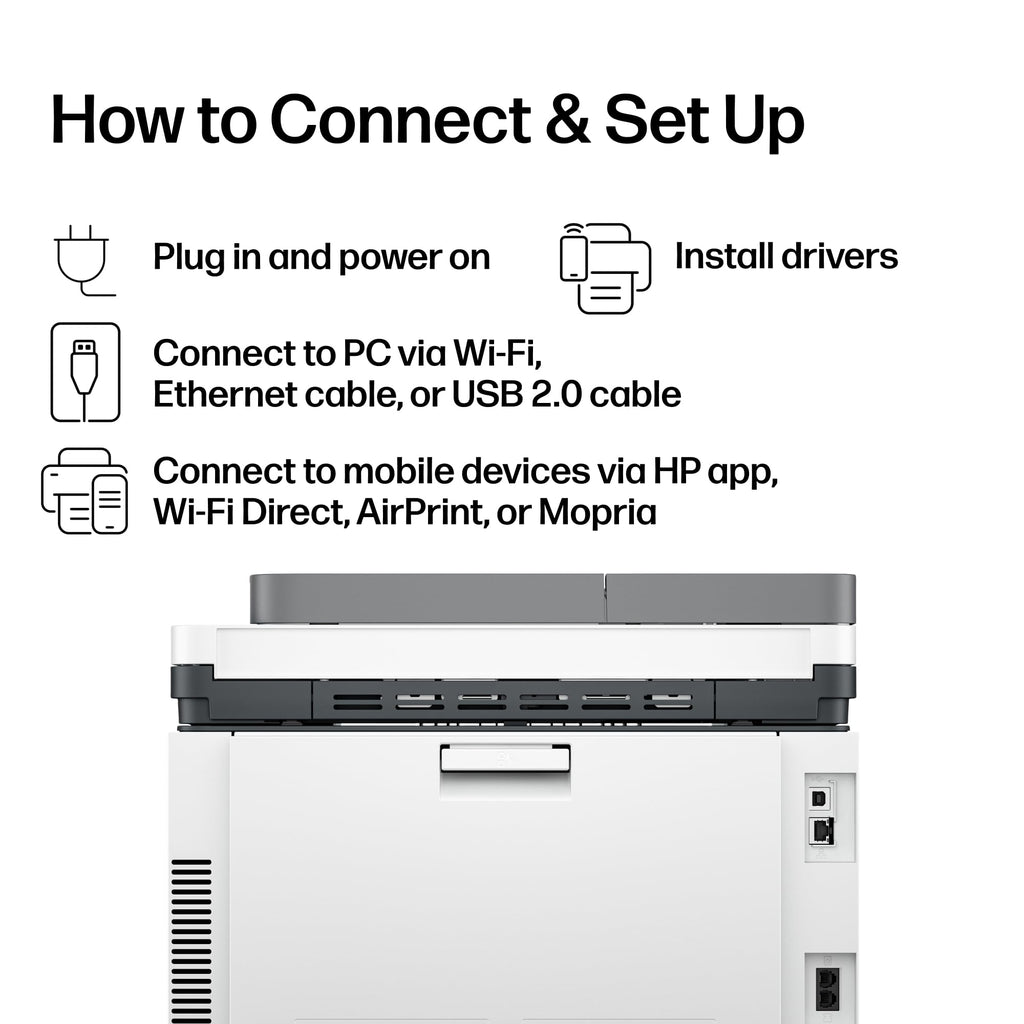 HP Color LaserJet Pro MFP 3301sdw | Color Printer | Wireless | All-in-One | Duplex