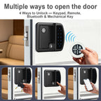 RV Door Lock Replacement, All-Metal Smart Keyless Entry Camper Door Lock
