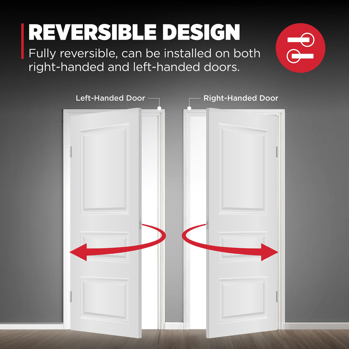 Kwikset Casey Entry Door Handle with Lock and Key, Secure Keyed Reversible Lever Exterior, for Front Entrance and Bedrooms, Matte Black, 4 Pack, Pick Resistant SmartKey Rekey Security and Microban