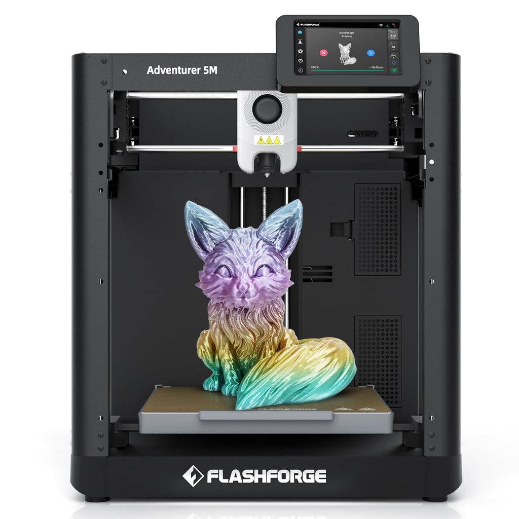 FLASHFORGE Adventurer 5M 3D Printer,Support Multi Materials, High Precision