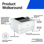 HP LaserJet Pro 4001n | Monochrome | Laser Printer