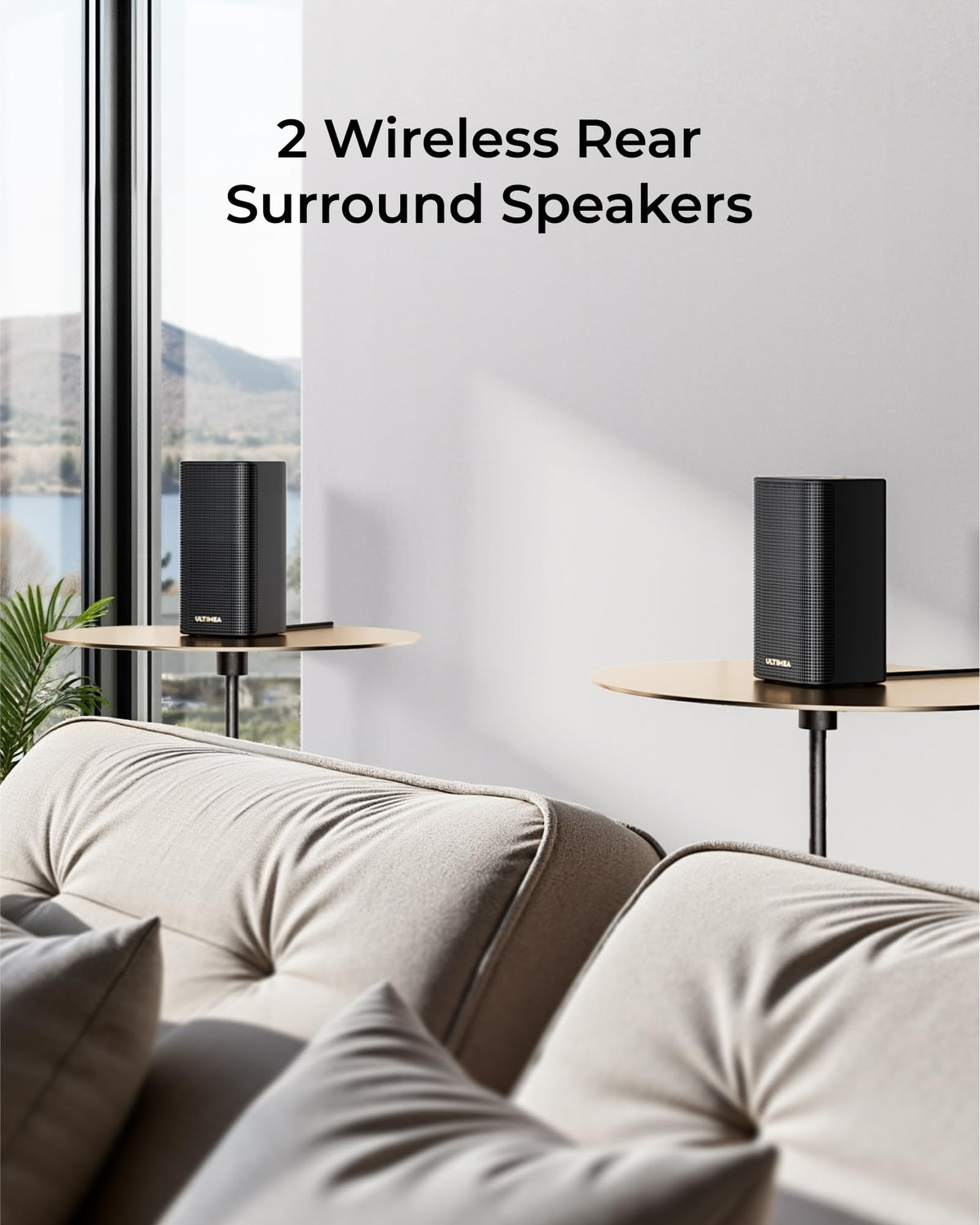 ULTIMEA Skywave X40 5.1.2ch Sound Bar for Smart TV, Surround Sound System