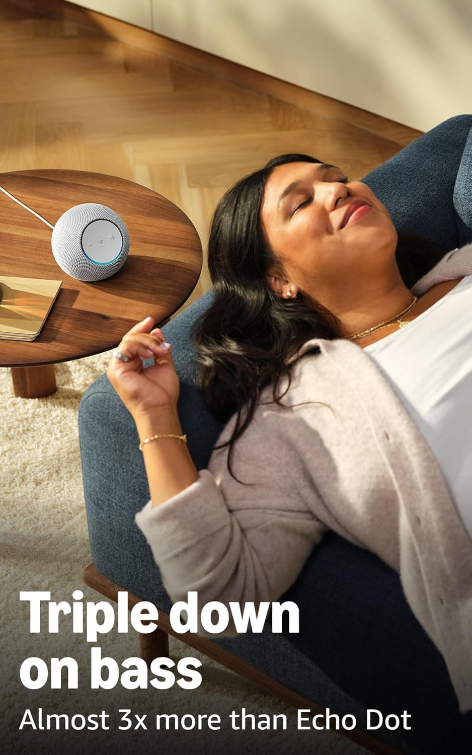 Amazon Echo Dot Max (newest model) with Amazon Smart Plug bundle, Alexa speaker with nearly 3x bass, Control lights and appliances with your voice