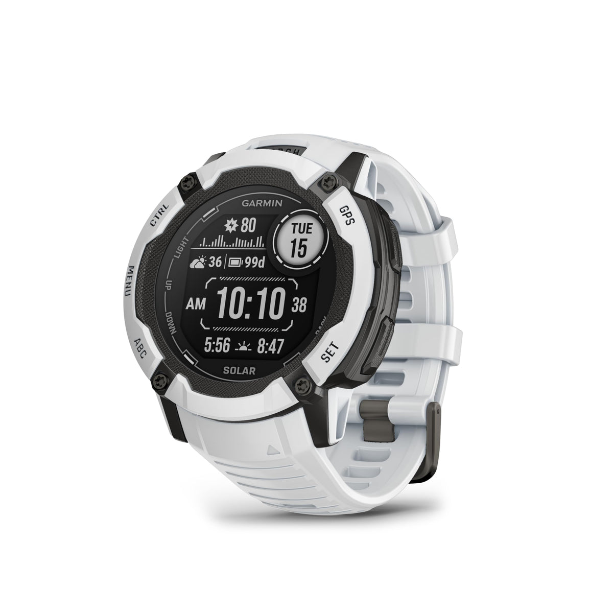 Garmin Instinct® 2X Solar Tactical, Rugged Outdoor Smartwatch, 50mm, Black