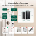 DESLOC Fingerprint WiFi Smart Lock, K120 Keypad Deadbolt Up to 16 Months
