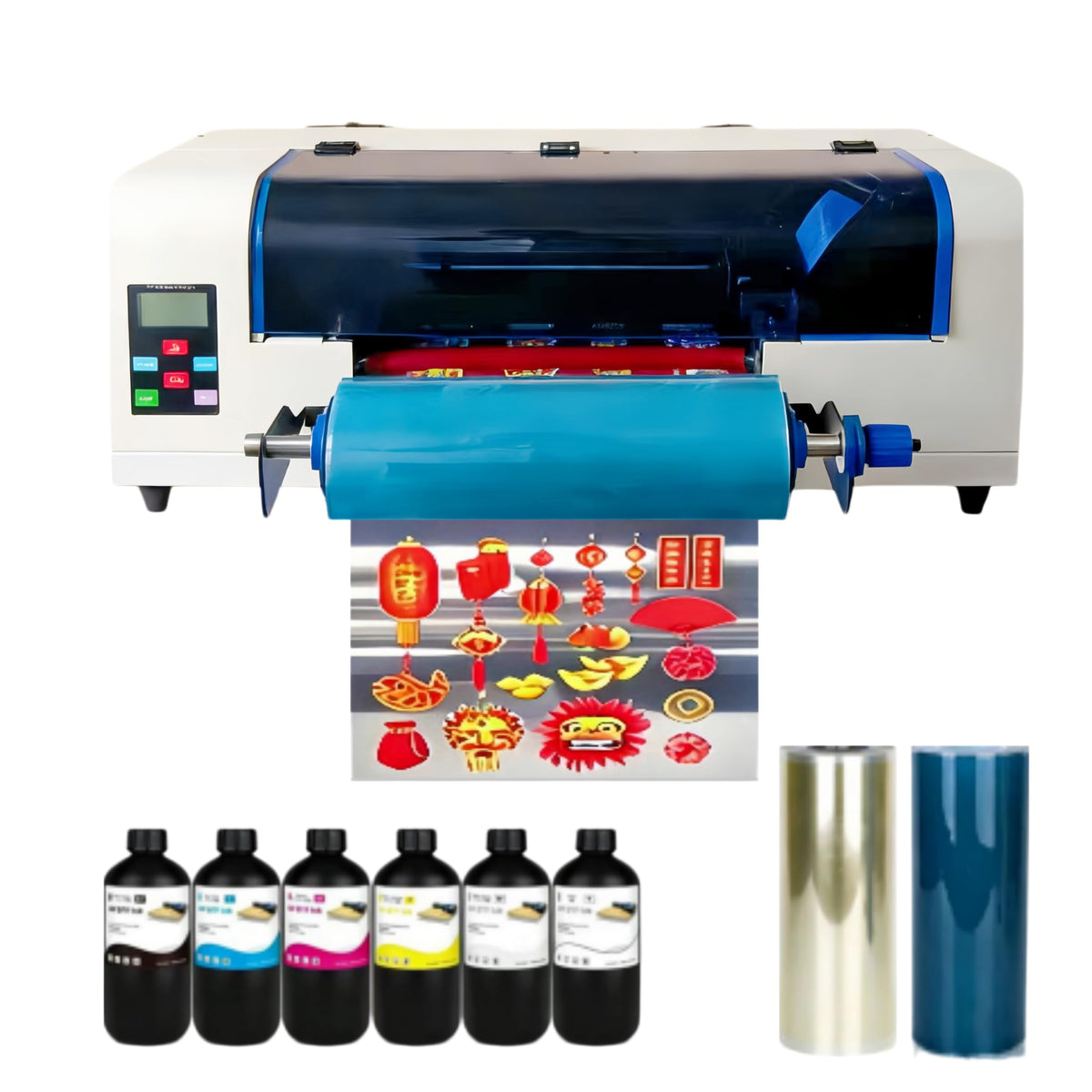 A3+ DX7 UV DTF Sticker Printer Come with Software A/B Film and Inks