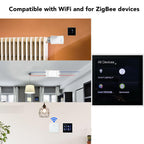 Smart Home Control Panel Android Touchscreen LCD, Voice Control, 100 to 240V - Centralized Automation Hub, Compatible with Homeassistant and, Ideal for Casa Automation System