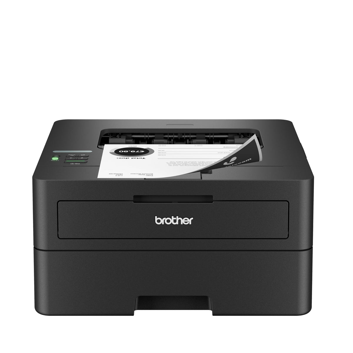 Brother HL-L2460DW Wireless Compact Monochrome Laser Printer with Duplex, Mobile Printing, Black & White Output | Includes Refresh Subscription Trial(1), (Renewed Premium - Refurbished)