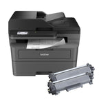 Brother MFC-L2820DW Wireless Compact Monochrome All-in-One Laser Printer with Copy, Scan and Fax, Duplex, Black & White | Includes Refresh Subscription Trial(1), Works with Alexa