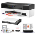 DXZ 2026 14'' A3 DTF Printer with i3200 Printhead, 3X Faster High-Speed DTF Machine, A3 Print in 2 Minutes, 720×3660 DPI, White Ink Circulation System, 24/7 Auto-Maintenance, 2-Year Ink Included
