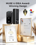 Smart Lock LNDU HK01 Fingerprint Keyless Entry Door Lock HomeKey Deadbolt
