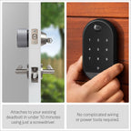 Yale August Wi-Fi Smart Lock with Keypad Touch in Silver