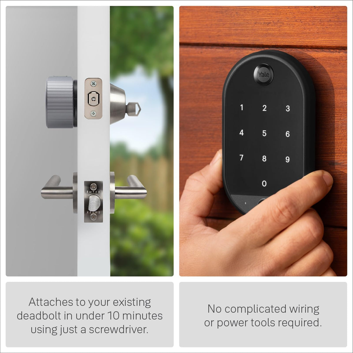Yale August Wi-Fi Smart Lock with Keypad Touch in Silver