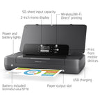 HP OfficeJet 200 Inkjet Mobile Printer | Wireless