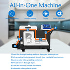 Lancelot M1630 Pro DTF Printer A3 High Speed Printing Machine With Shaker