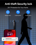 3D Face Recognition Smart Mortise Lock with Camera, True Hands-Free Entry