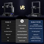 Creality Ender 3 V3 SE Beginner-Friendly 3D Printer with Auto Leveling