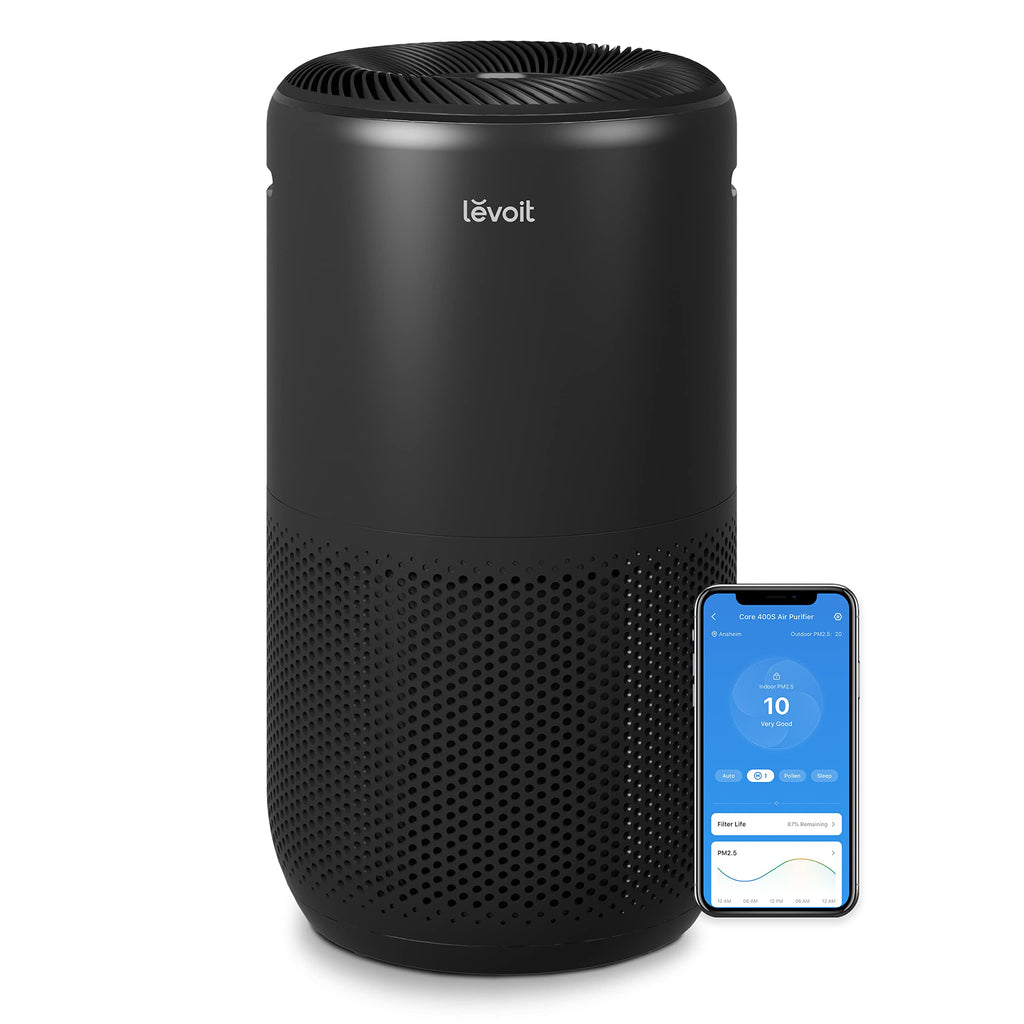 LEVOIT Smart Air Purifiers for Home Large Room Up to 1718 Ft² Core 400S-P