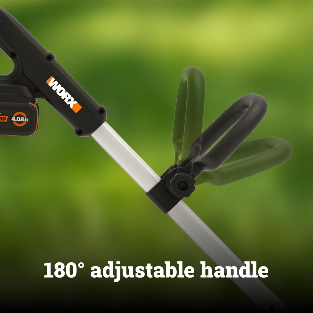 WORX Cordless Lawn Edger, 20V 7" Trencher for Lawn Border Tending, WG898.9