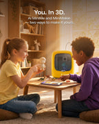 3D Printer for Kids, AI-Powered, Fully Assembled, STEM Gift