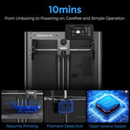 FLASHFORGE Adventurer 5M 3D Printer,Support Multi Materials, High Precision