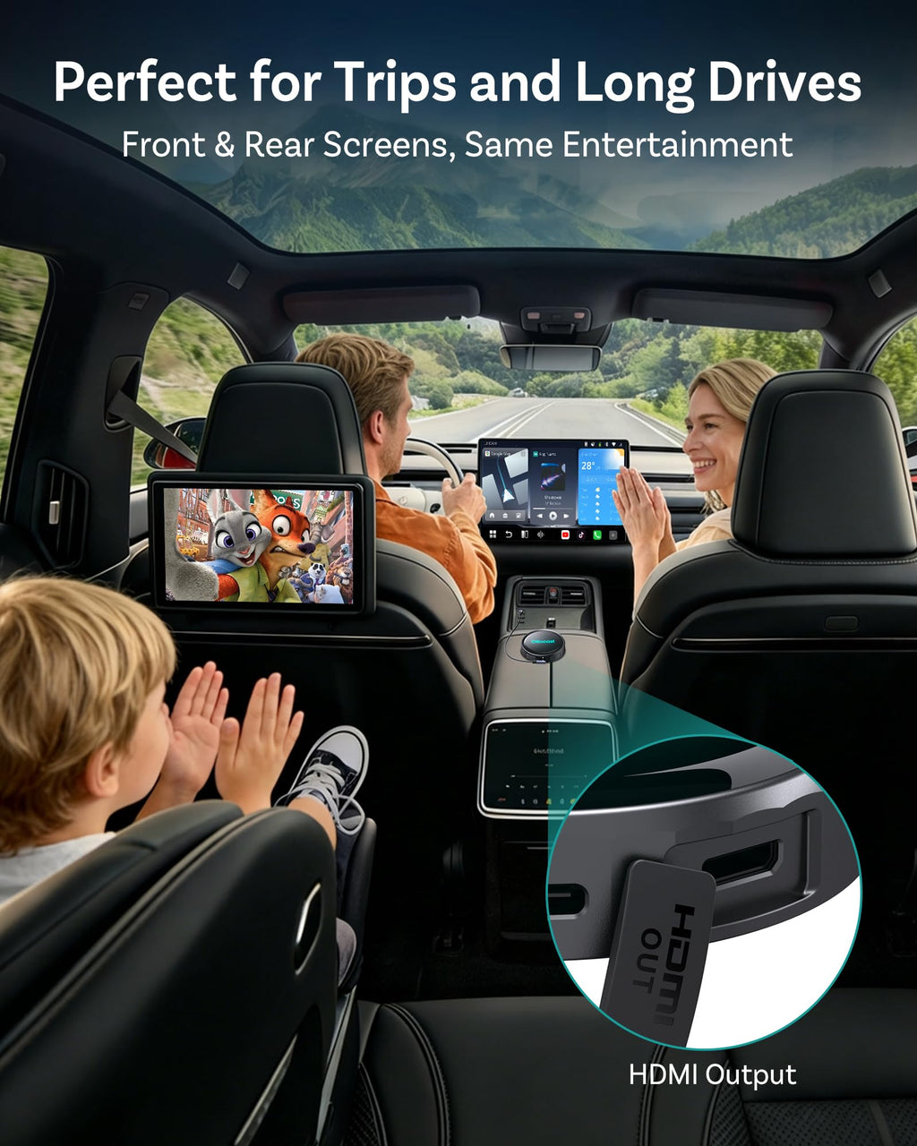 OTTOCAST P3 Pro Android 13 AI Box for CarPlay Android Auto Wireless