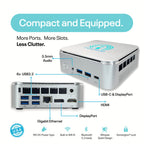 TK Node Mini PC - Home Assistant, AMD R2314, 8GB RAM, 256GB SSD