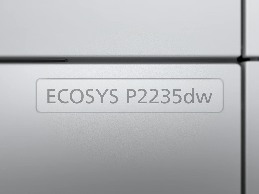 KYOCERA ECOSYS P2235dw Monochrome Laser Printer, 37ppm, Up To Fine 1200 dpi, Gigabit Ethernet, Wireless & Wi-Fi Direct, Mobile Print, Auto-Duplex, LED Control Panel, 256 mb, 250 sheet tray
