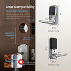 Lockly Secure Pro Wi-Fi Smart Lock with Handle
