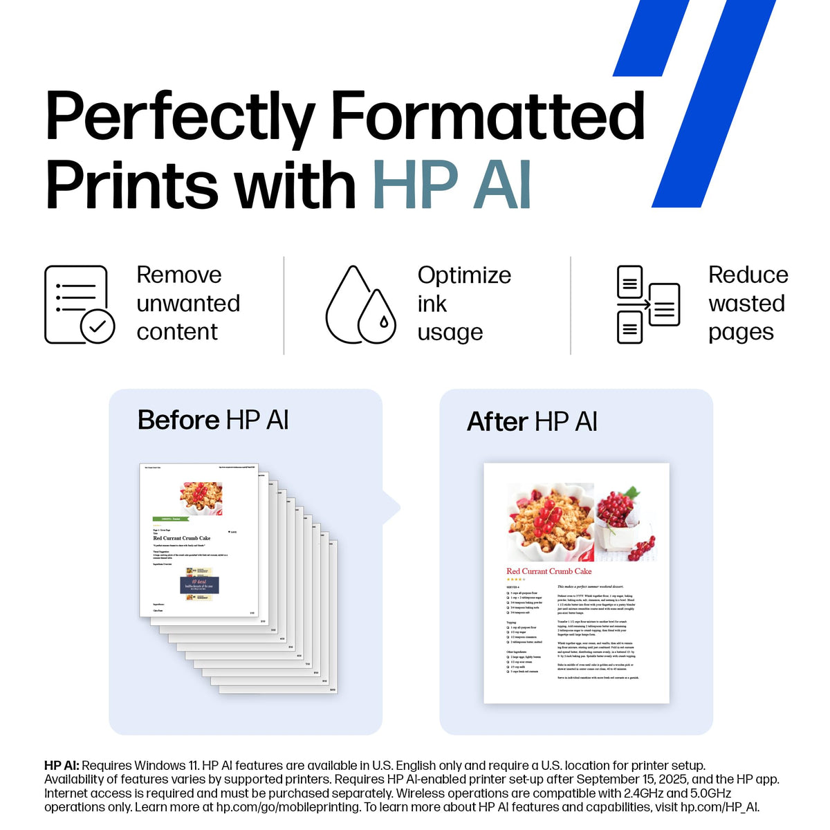 HP Envy Photo 7975 Wireless Color Inkjet Photo Printer, Print, scan, Copy, Easy Setup, Mobile Printing, Best-for-Home, 3 Month Instant Ink Trial Included, AI-Enabled (B63K3A)