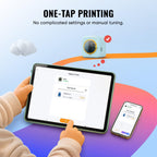 ugee Funbox 3D Printer – Safe Home Air Filter, AI Voice/Photo Modeling, One-Tap App Print, Anti-Scald, Fun Educational Maker for Families