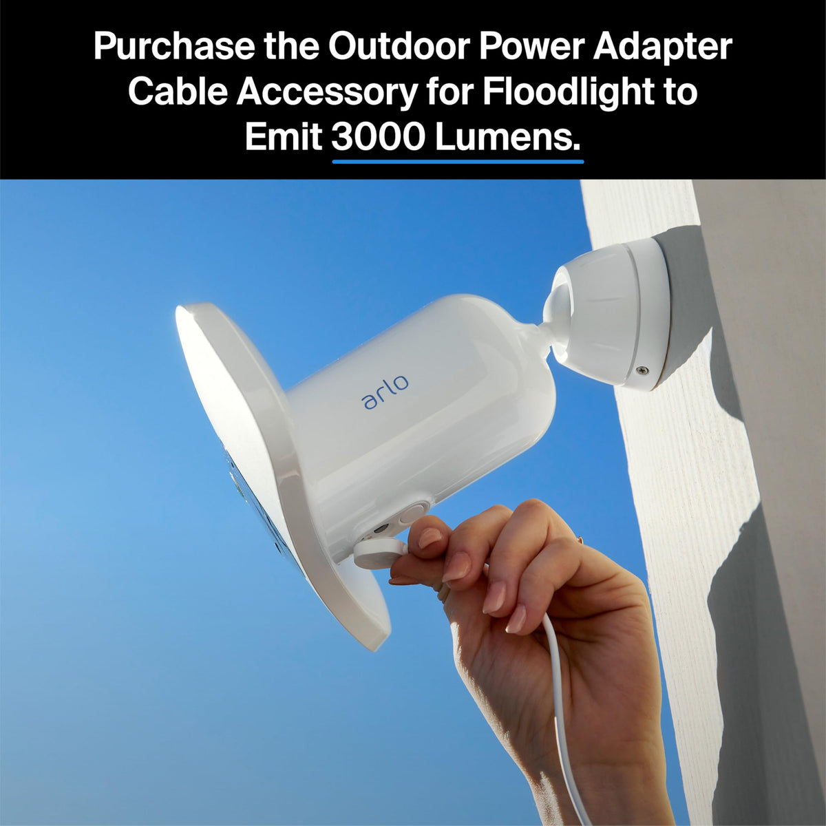 Arlo Wireless Floodlight Security Camera 2K HDR - 1-Cam