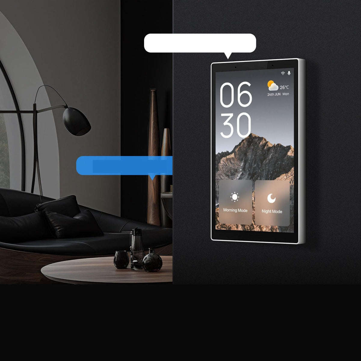 Smart Home Control Panel, 5 Inch Touch Screen Zigbee