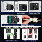 RV Keyless Entry Door Lock with Bluetooth Remote and Keypad for Camper