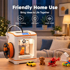 TINA2C 3D Printer Beginner Friendly, Easy-Ready to Print in 5 Mins