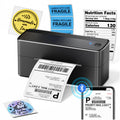 Phomemo Bluetooth Thermal Shipping Label Printer with Holder & 500pcs Label