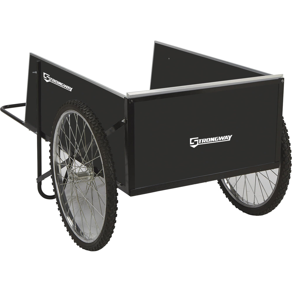 Strongway Garden Cart, 400-Lb. Capacity, 48in., 14 Cu. Ft. 48in.L x 29in.W