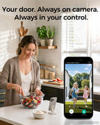 WiFi Video Smart Lock, 5-in-1 Keyless Entry for Front Door