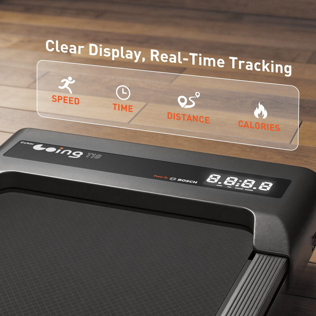 T10 Walking Pad Treadmill Powered By Bosch®, Under Desk