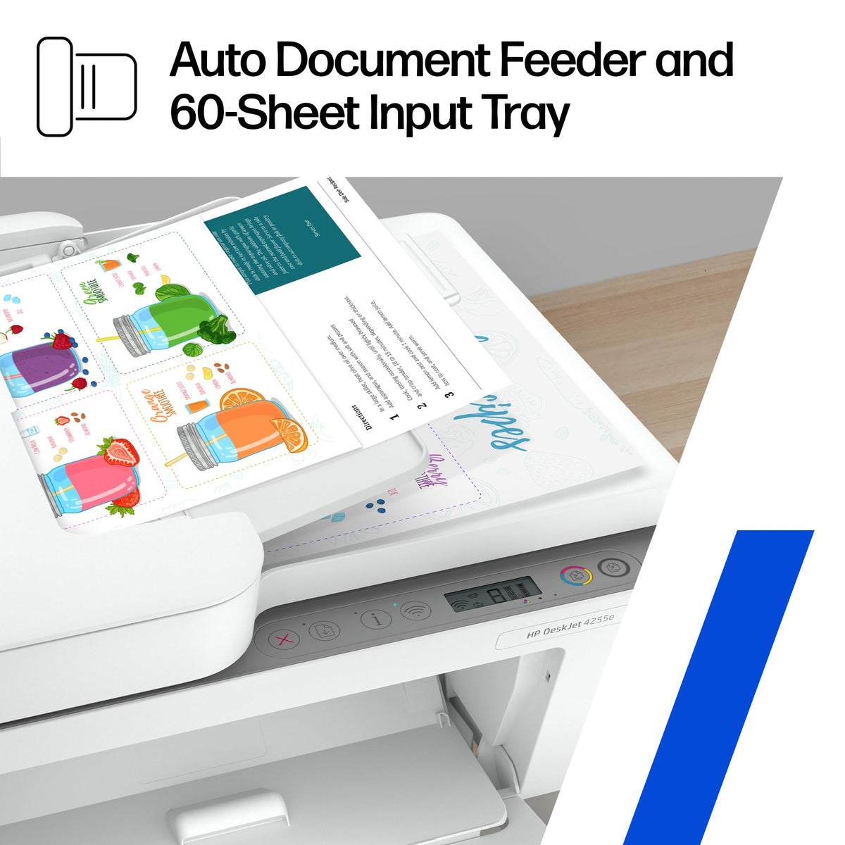 HP DeskJet 4255e Color Inkjet Printer | Wireless | All-in-One